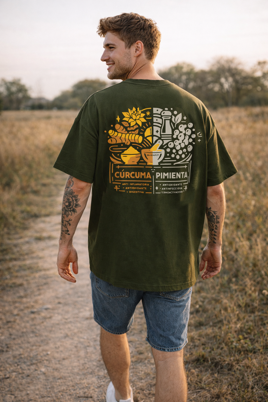 Remera TIERRA - fusiones